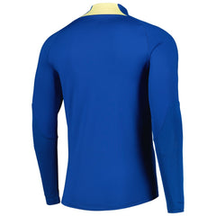 Club America Strike Drill 2023/24 Performance Quarter-Zip Long Sleeve Top - Nike Blue