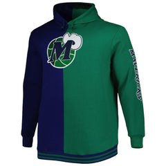 NBA Dallas Mavericks Hardwood Classics Big & Tall Hardwood Classics Split Pullover Hoodie sale