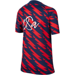USWNT Youth 2023/24 Academy Pro Performance Pre-Match Top - Nike Red