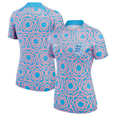England Women's National Team Women's 2023 Pre-Match Top - Nike Pink