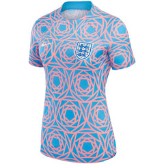 England Women's National Team Women's 2023 Pre-Match Top - Nike Pink