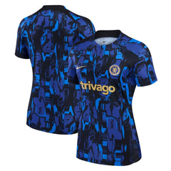 Chelsea Women's 2023/24 Home Academy Pro Pre-Match Top - Nike Blue
