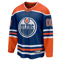 NHL Royal Edmonton Oilers Fanatics Home Breakaway Custom Jersey