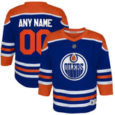 NHL Royal Edmonton Oilers Youth Home Replica Custom Jersey