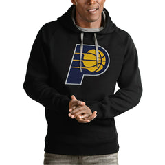 NBA Indiana Pacers Antigua Team Logo Victory Pullover Hoodie