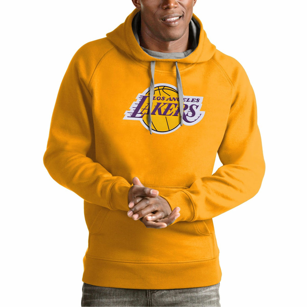 NBA Los Angeles Lakers Antigua Team Logo Victory Pullover Hoodie