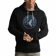 NBA Minnesota Timberwolves Antigua Team Logo Victory Pullover Hoodie