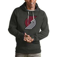NBA Portland Trail Blazers Antigua Team Logo Victory Pullover Hoodie