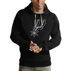 NBA San Antonio Spurs Antigua Team Logo Victory Pullover Hoodie