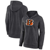 Women's Primary Logo Pullover Hoodie - Cincinnati Bengals