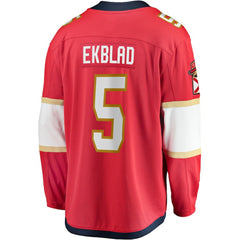 NHL Red Aaron Ekblad Florida Panthers Fanatics Home Team Breakaway Player Jersey