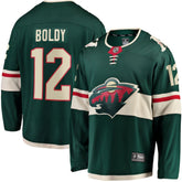 NHL Green Matthew Boldy Minnesota Wild Fanatics Home Breakaway Player Jersey