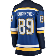 NHL Blue Pavel Buchnevich St. Louis Blues Fanatics Women's Home Breakaway Player Jersey