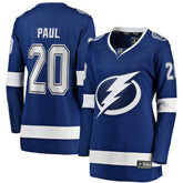 NHL Blue Nicholas Paul Tampa Bay Lightning Fanatics Women's Home Breakaway Player Jersey