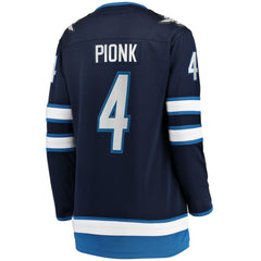 NHL Navy Neal Pionk Winnipeg Jets Fanatics Women's Home Breakaway Player Jersey