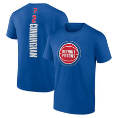 NBA Cade Cunningham Detroit Pistons Playmaker Name & Number T-Shirt sale