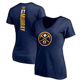 NBA Jamal Murray Denver Nuggets Women's Playmaker Name & Number V-Neck T-Shirt sale