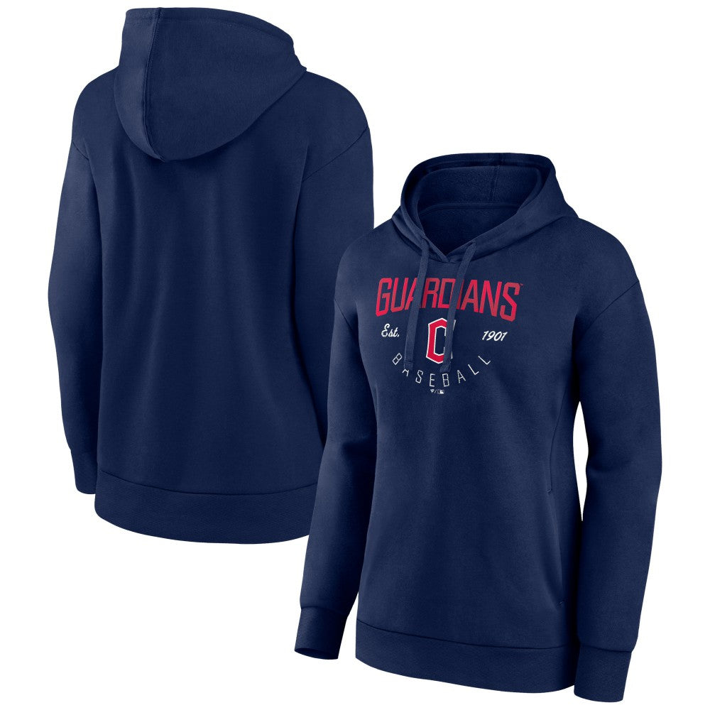 MLB Cleveland Guardians Women's Live For It Pullover Hoodie