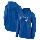 MLB Toronto Blue Jays Women's Team Logo Lockup Pullover Hoodie
