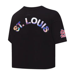 MLB St. Louis Cardinals Pro Standard Women's Cityscape Boxy T-Shirt