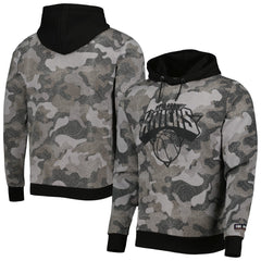 NBA New York Knicks Hugo Boss Camo Pullover Hoodie