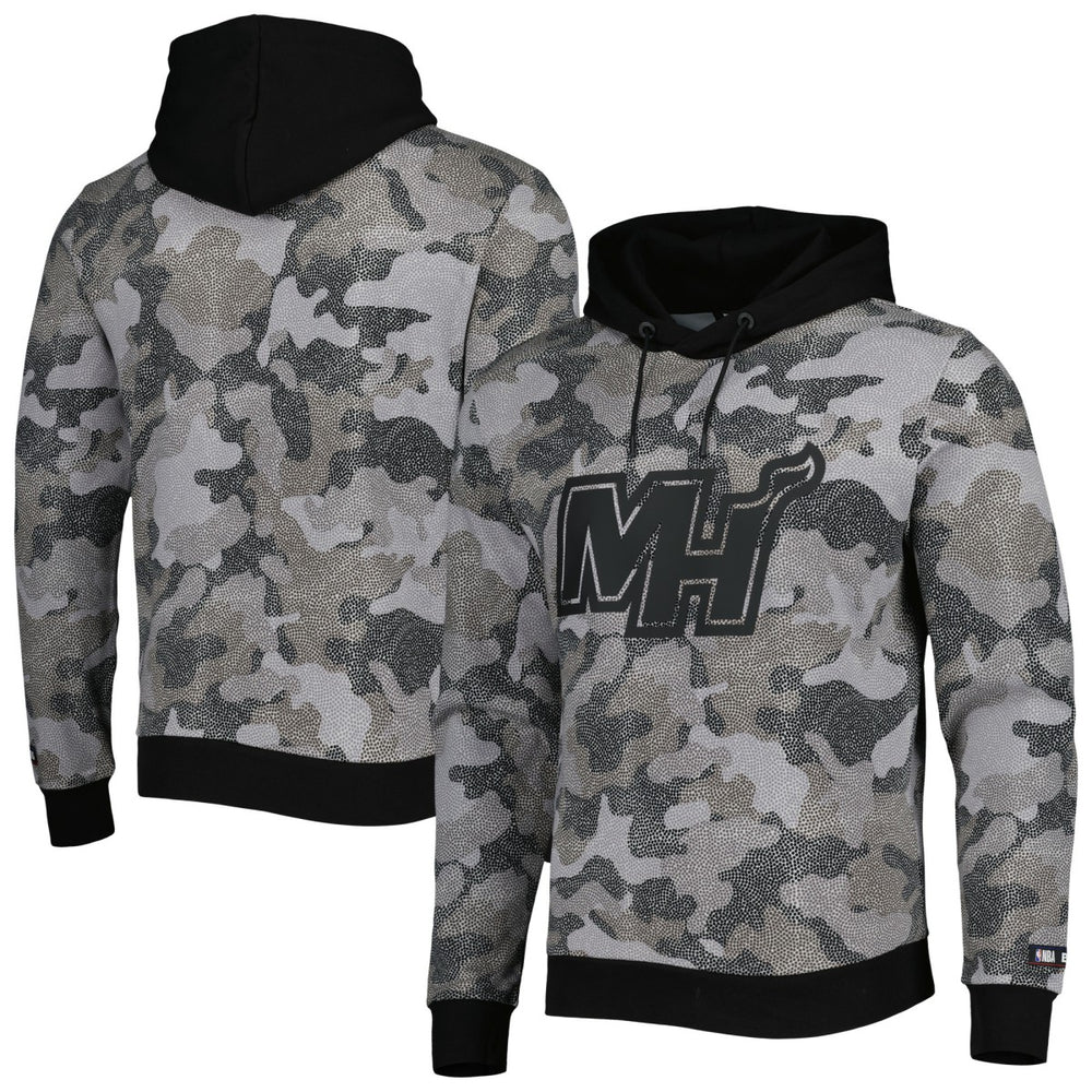 NBA Miami Heat Hugo Boss Camo Pullover Hoodie