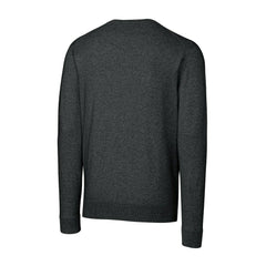 Cutter & Buck Throwback Logo Lakemont Tri-Blend Big & Tall V-Neck Pullover Sweater - Buffalo Bills