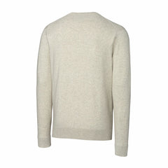 Cutter & Buck Throwback Logo Lakemont Tri-Blend Big & Tall V-Neck Pullover Sweater - Detroit Lions