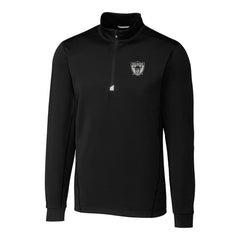 Cutter & Buck Throwback Logo Traverse Stretch Quarter-Zip Big & Tall Pullover Top - Las Vegas Raiders