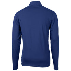 Cutter & Buck Throwback Logo Virtue Eco Pique Recycled Quarter-Zip Big & Tall Pullover Top - Indianapolis Colts