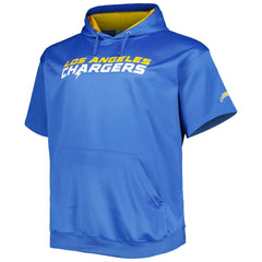Justin Herbert Big & Tall Short Sleeve Pullover Hoodie - Los Angeles Chargers