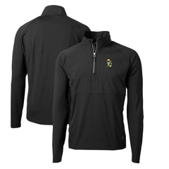 Cutter & Buck Adapt Eco Knit Hybrid Throwback Recycled Quarter-Zip Pullover - Green Bay Packers