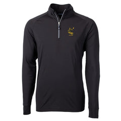 Cutter & Buck Adapt Eco Knit Stretch Recycled Quarter-Zip Throwback Pullover Top - Pittsburgh Steelers
