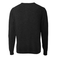 Cutter & Buck Throwback Logo Lakemont Tri-Blend V-Neck Pullover Sweater - San Francisco 49ers