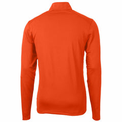 Cutter & Buck Throwback Logo Virtue Eco Pique Recycled Quarter-Zip Pullover Top - Tampa Bay Buccaneers
