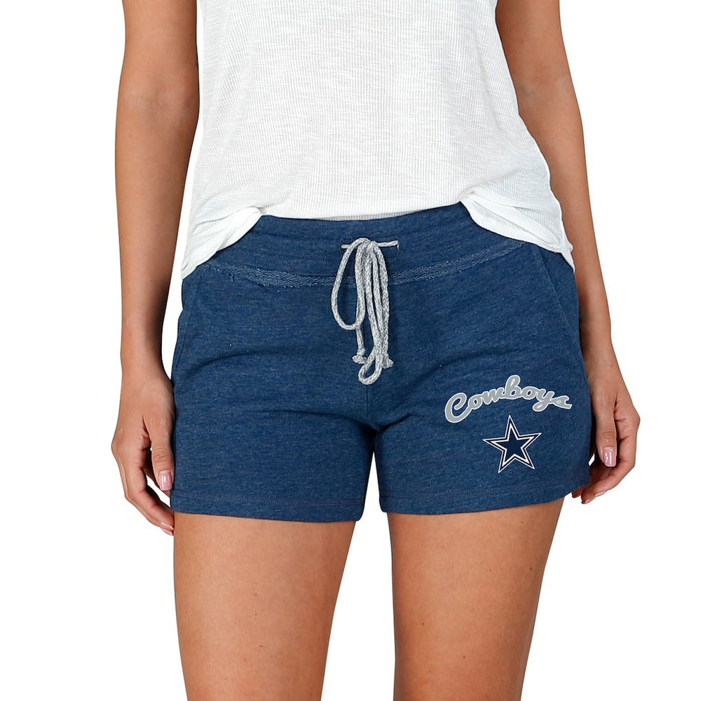 Women's Concepts Sport Mainstream Terry Shorts - Dallas Cowboys