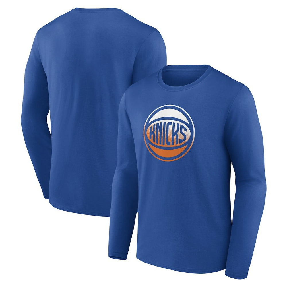 NBA New York Knicks Gradient Logo Long Sleeve T-Shirt