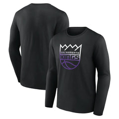 NBA Sacramento Kings Gradient Logo Long Sleeve T-Shirt