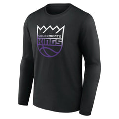 NBA Sacramento Kings Gradient Logo Long Sleeve T-Shirt