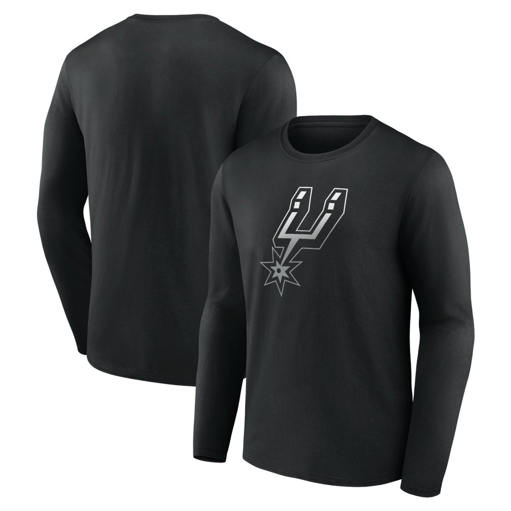 NBA San Antonio Spurs Gradient Logo Long Sleeve T-Shirt