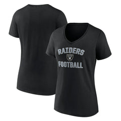 Victory Arch V-Neck T-Shirt - Las Vegas Raiders