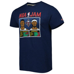 NBA Zion Williamson & Brandon Ingram New Orleans Pelicans Homage NBA Jam Tri-Blend T-Shirt