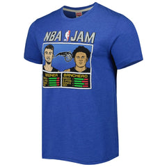 NBA Franz Wagner & Paolo Banchero Orlando Magic Homage NBA Jam Tri-Blend T-Shirt