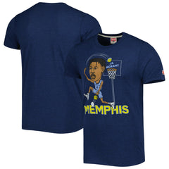 NBA Ja Morant Memphis Grizzlies Homage Caricature Tri-Blend T-Shirt