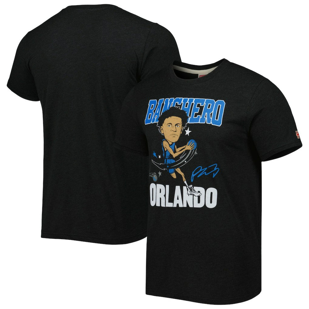 NBA Paolo Banchero Orlando Magic Homage Caricature Tri-Blend T-Shirt