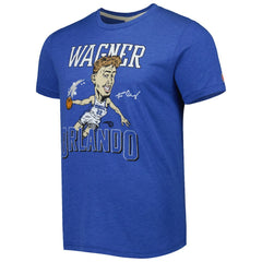 NBA Franz Wagner Orlando Magic Homage Caricature Tri-Blend T-Shirt