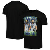 NBA Anthony Edwards & Karl-Anthony Towns Minnesota Timberwolves Stadium Essentials Unisex Player Duo T-Shirt