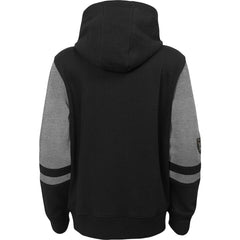 Youth Colorblock Full-Zip Hoodie - Las Vegas Raiders