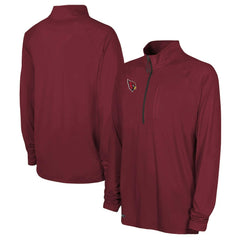 Combine Authentic Raglan Quarter-Zip Top - Arizona Cardinals