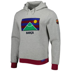 Barcelona Lifestyle Pullover Hoodie - Heather Gray